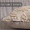 Christmas Pillow Covers 18x18 inch Set of 2 Christmas Decorations Soft Plush Faux Fur Beige Christmas Tree Embroidered Christmas Lights Throw Pillow Covers Winter Holiday for Sofa Living Room